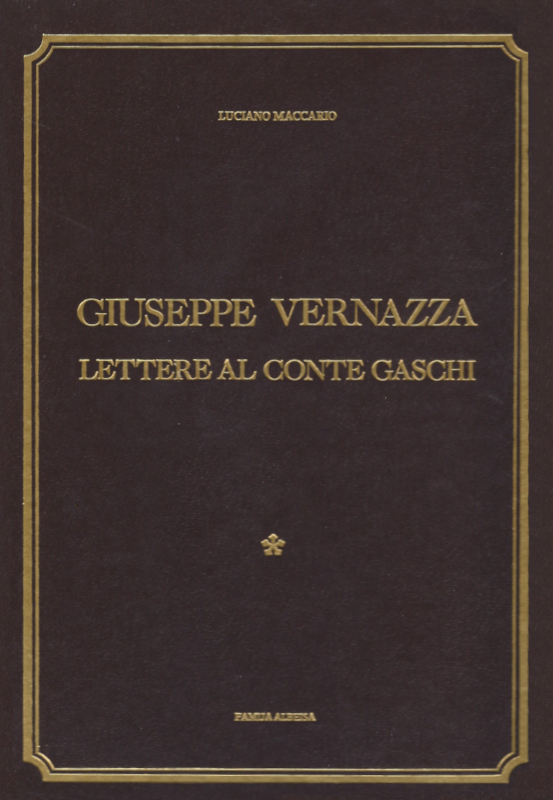 Copertina di GIUSEPPE VERNAZZA 